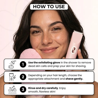 Shavea™ 2-in-1 Bikini & Body Hair Remover