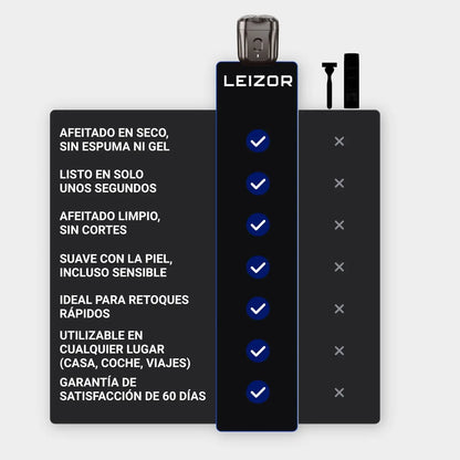 Leizor ProShave dual smart compact afeitadora eléctrica